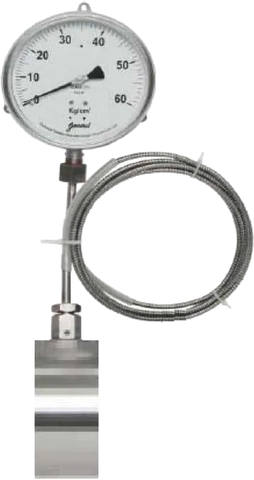 In Type Flow Through Type Diaphragm Seal