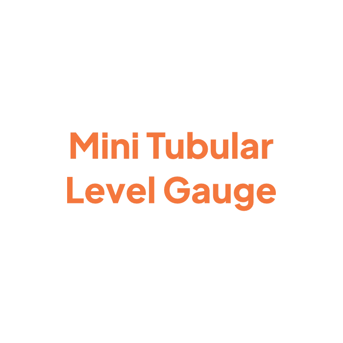 Mini tubular level gauge