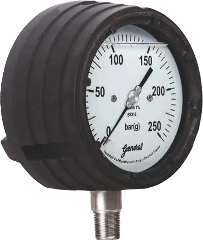 Solid Front Phenolic Case Pressure Gauges